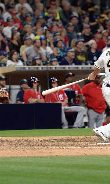 Padres look to even series in Sunday matinee with Nationals